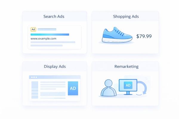 Types of search engine marketing campaigns