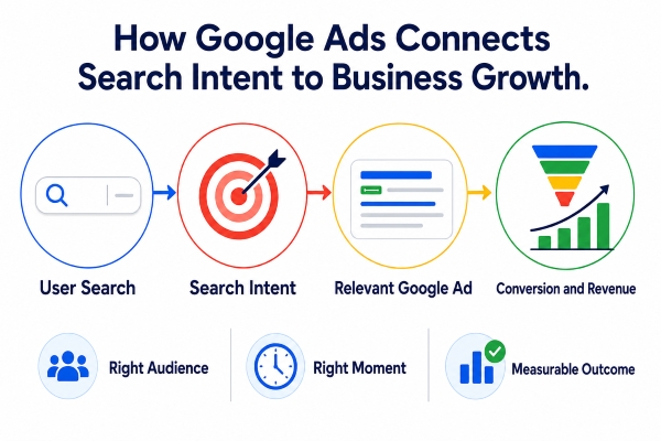 google ads in digital marketing process