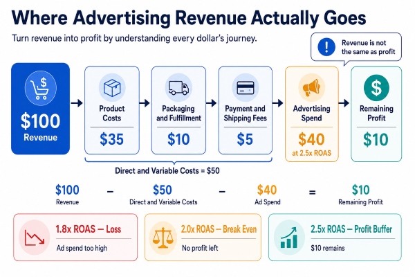 Where Advertising Revenue Actually Goes